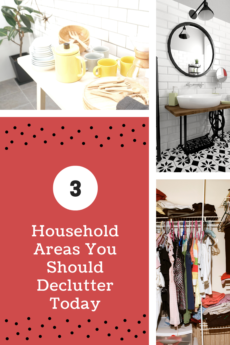 3 Household Areas You Should Declutter Today